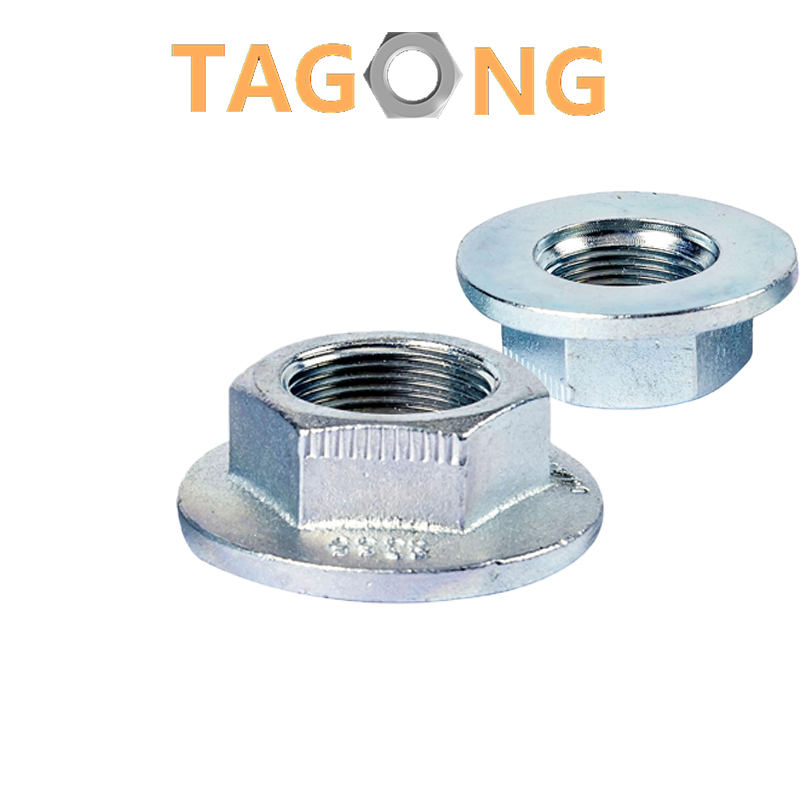 Гайка шестигранная фланцевая DIN6923 A2-70 из нержавеющей стали