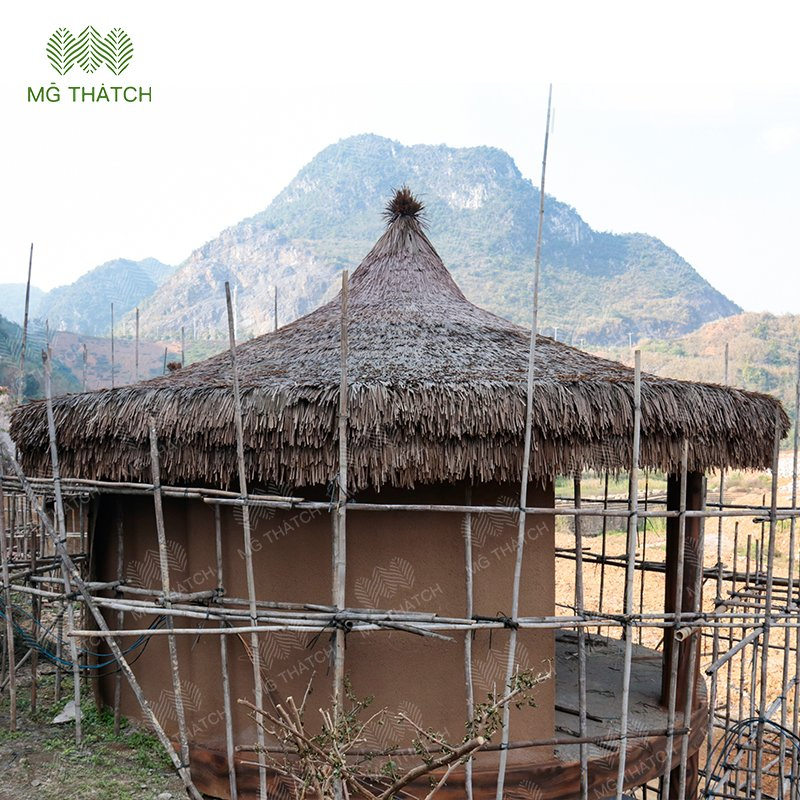 Thatched Roof Gazebo Farm House Quotation for Roof