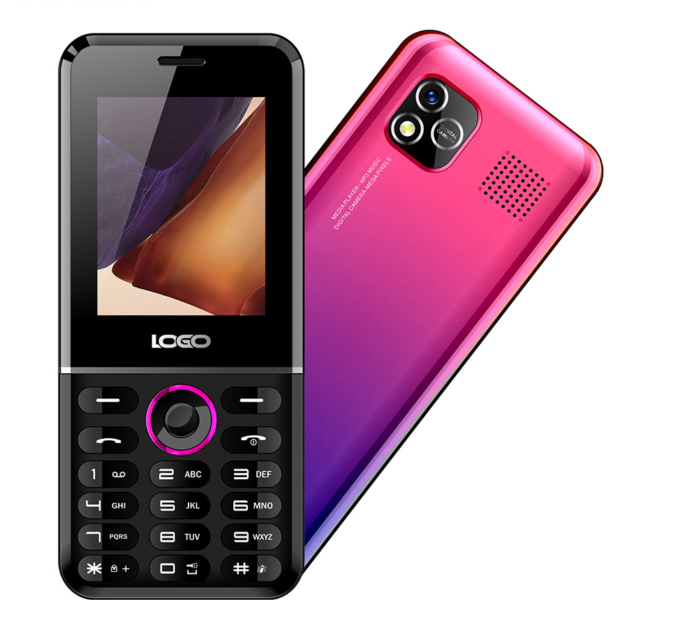 Кнопочный телефон 2.8 дюйма, GSM, двойная SIM