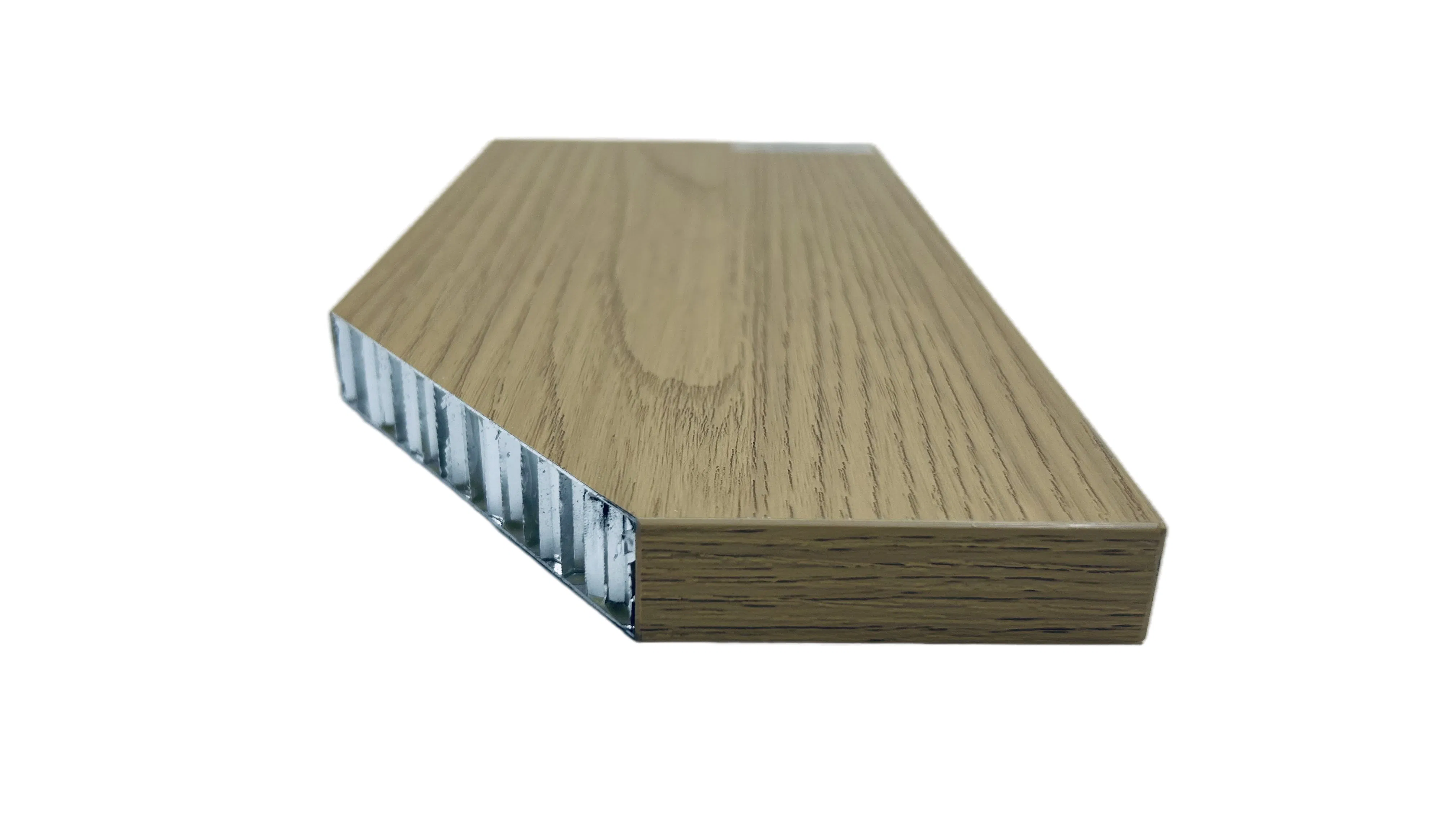 Eco-Friendly Wood Grain Spc Aluminum Honeycomb Panels for Cabinets and Wardrobes