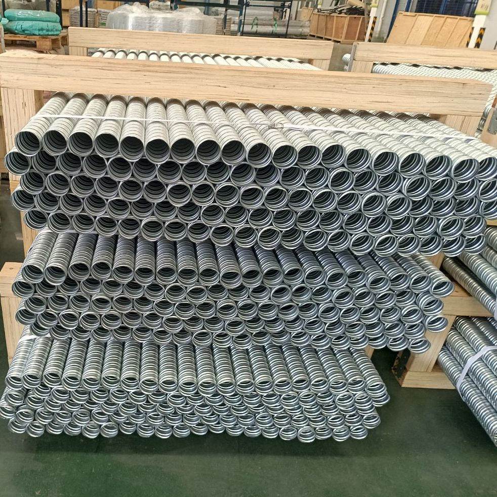 Prestressed Galvanized Post-Tensioning Corrugated Duct with Metal Wave