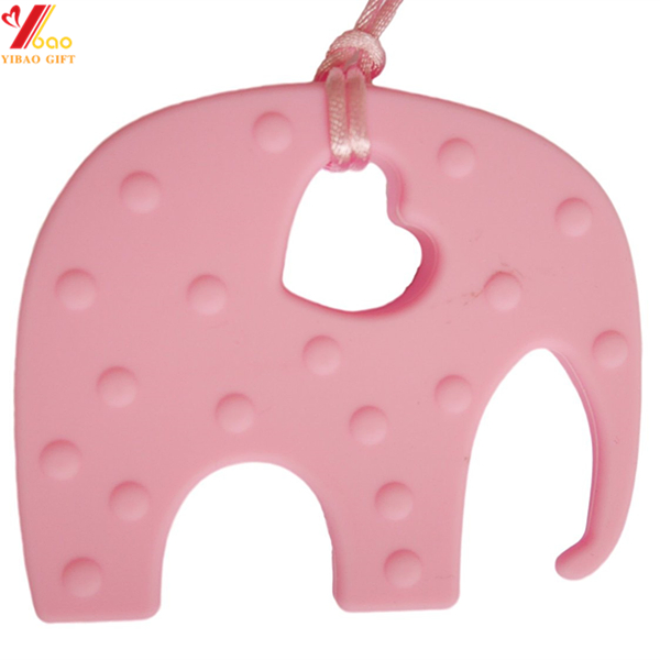 Elephant Shaped Baby Food Grade Baby Bite Glue -BPA Free