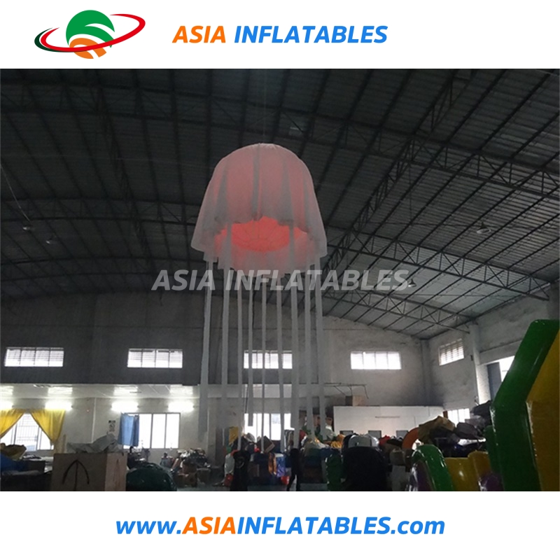 Stage Decoration LED Inflatable Jellyfish/ LED Balloon for Party Decoration
