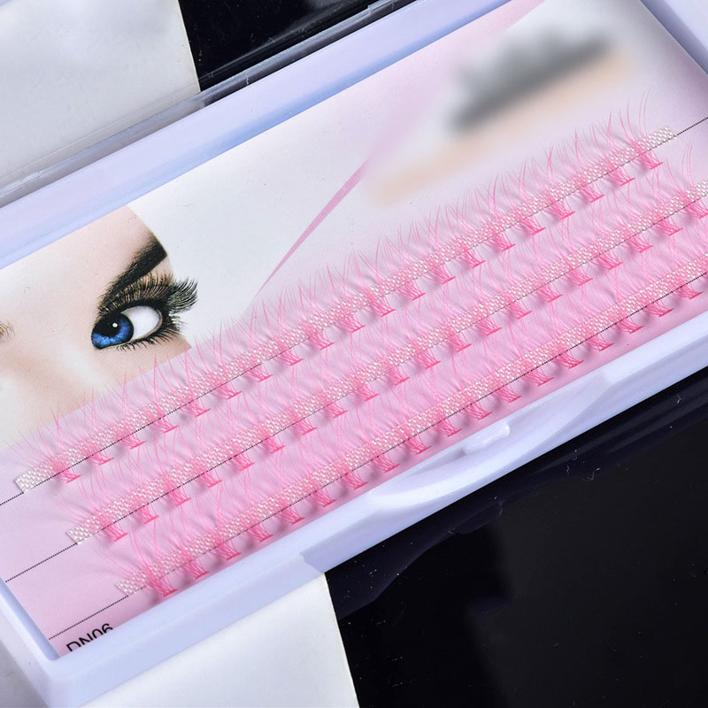 Colored Hot Melt Faux Fur 0.10 Thickness 10mm and 12mm False Eyelashes