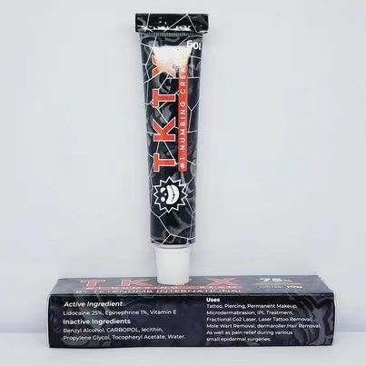 Factory Tktx 99% Gold 75% Tattoo Numbing Cream Anesthetic Painless Ointment for Microblading Permanent Makeup Tattoo Supply