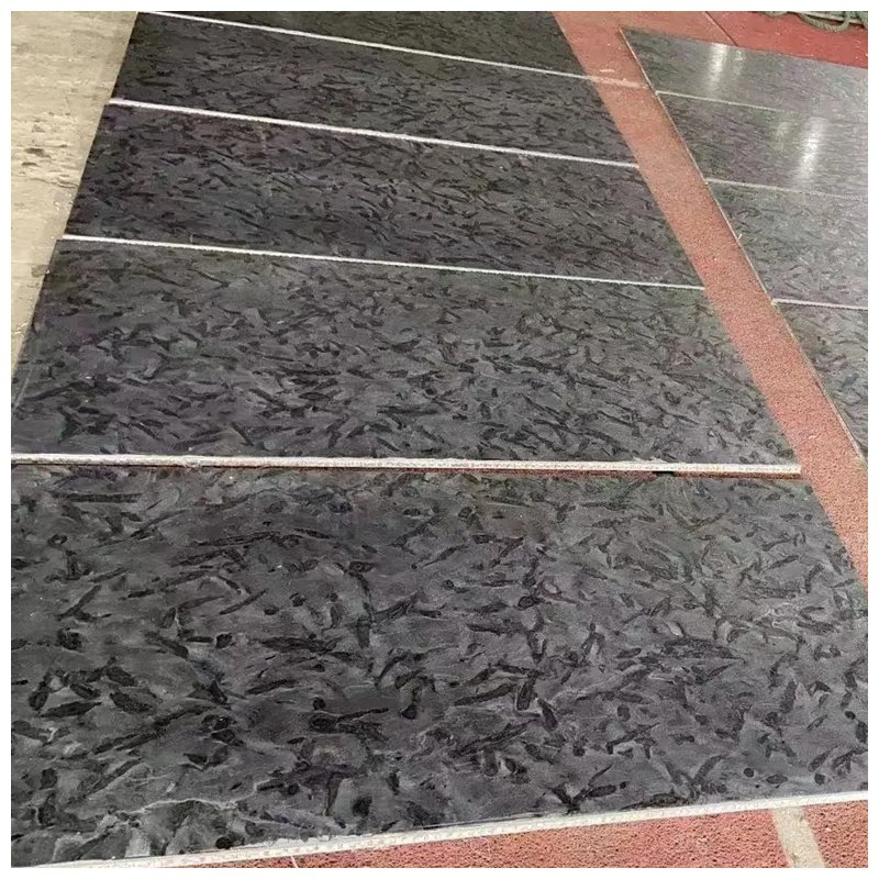 Leathered Black Matrix Quartzite Floor and Wall Tiles