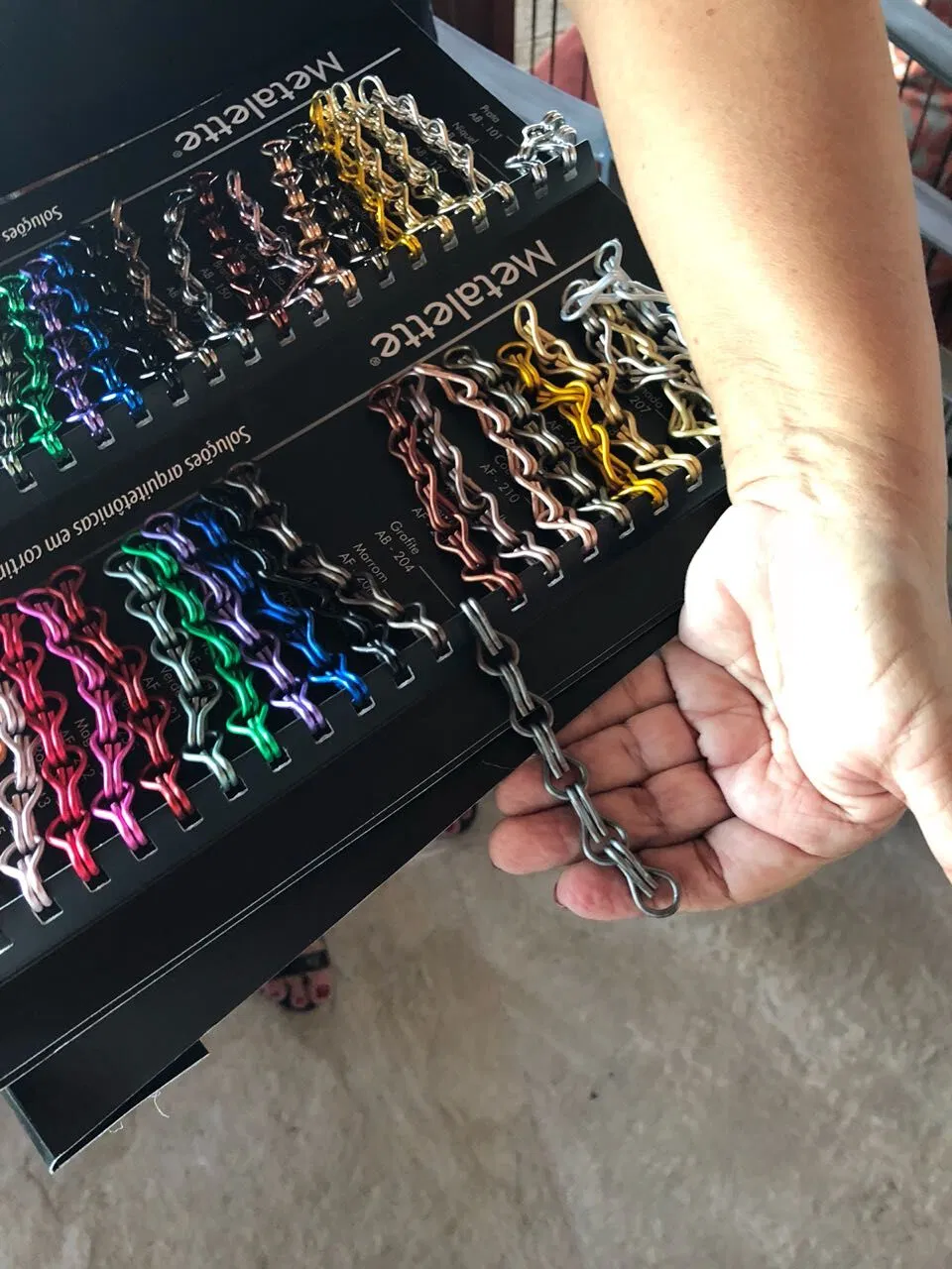 Metal Chain Link Mesh Curtains for Living Room