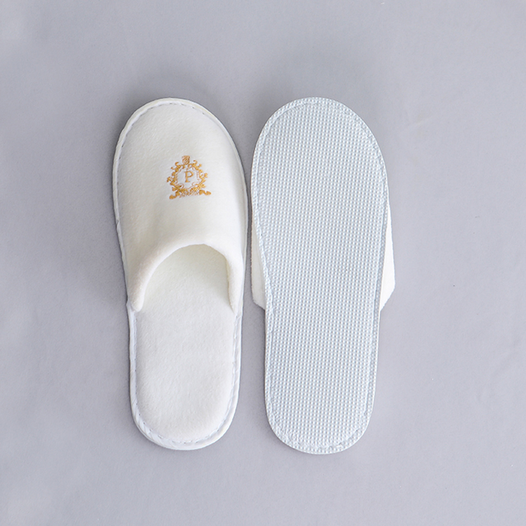 White Hotel in-Room Premium Luxury Soft White Slippers