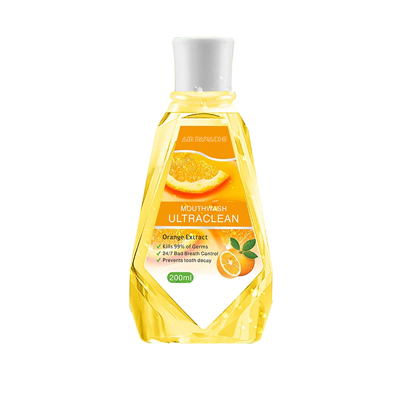 Customize Logo Private Label Hot Sale Peach Green Tea Mouthwash Prevents Tooth Decay Powerful Cleaning Mouth Wash