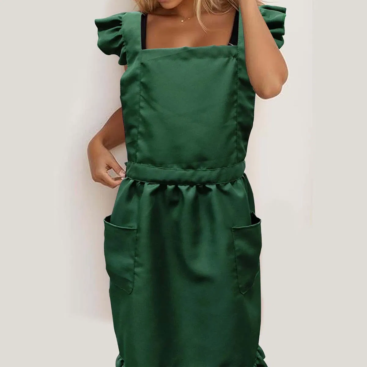 New Long Maid Apron, Lace Maid Apron, Lolita Cute Princess Style Lolita Maid Apron
