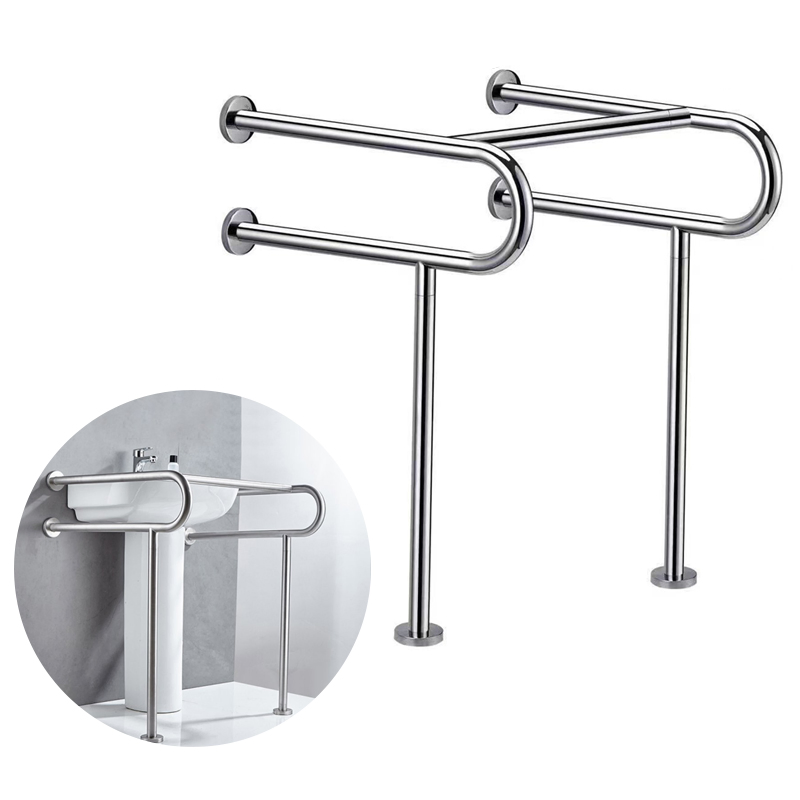 304 Stainless Steel Grab Bar Shower Room Toilet Bathroom Handicap Grab Bar for The Disable Pregnant Old
