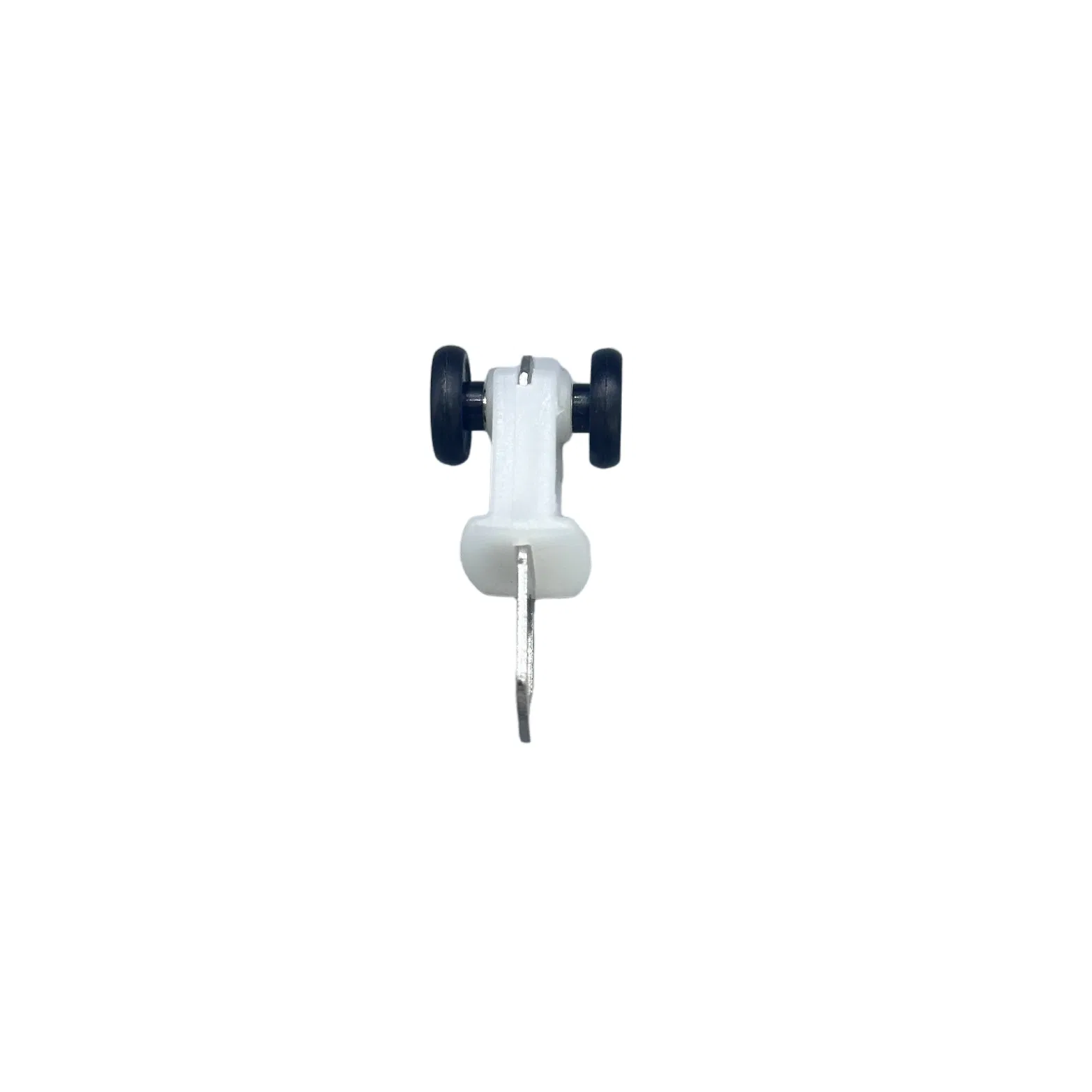 Custom Size Curtain Glider Hooks Track Rail Runner with Mute Wheel Pulley