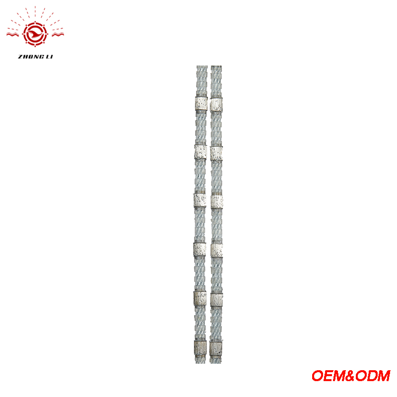 8.8mm High Quality Wire Saw Diamond Wire for Granite Profiling