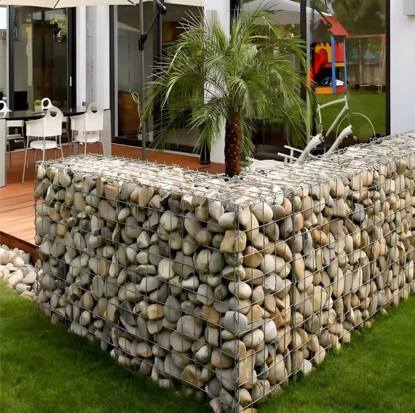Gabion Basket Stone Cage Galvanized Welded Gabion Box Retaining Wall River Bank