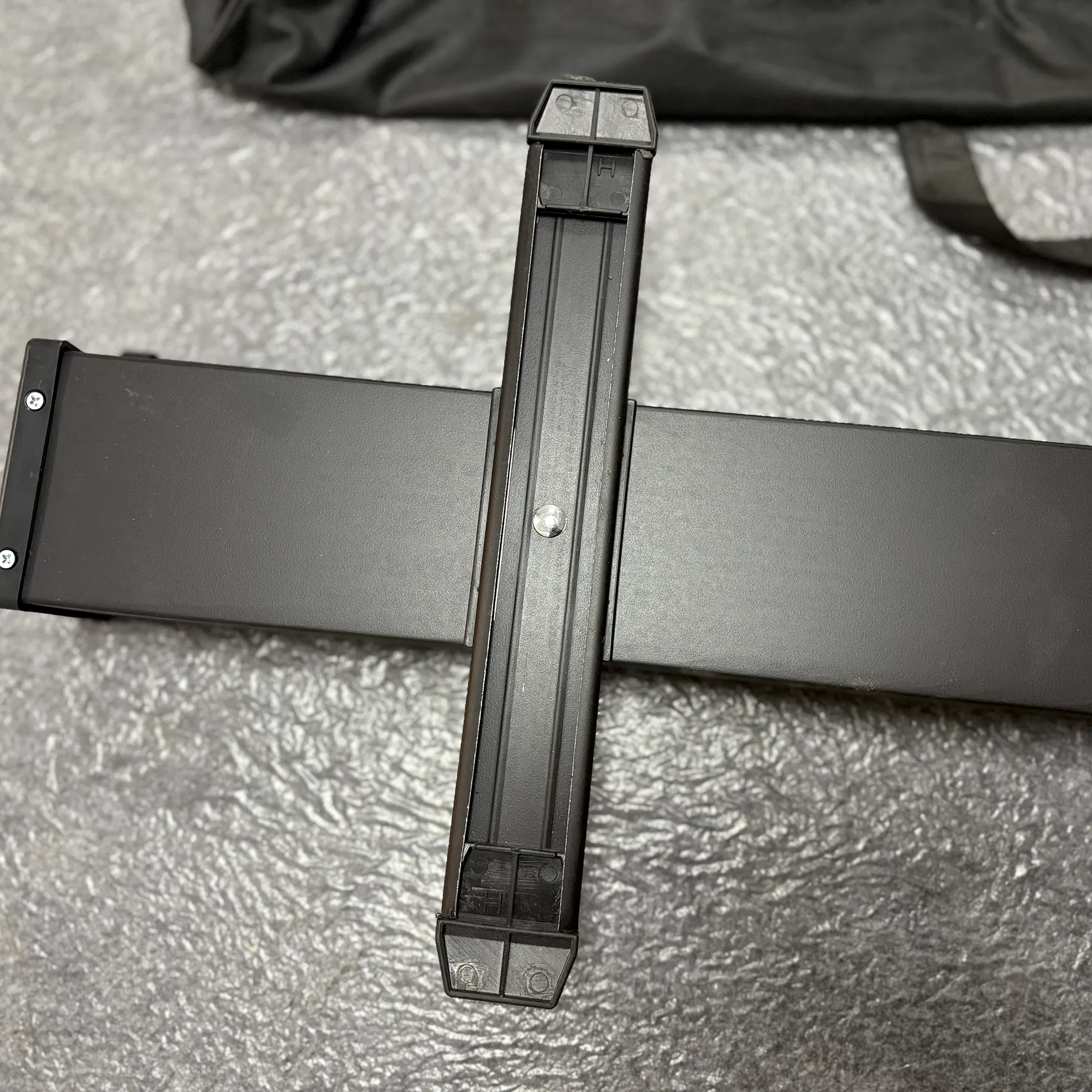 Premium Black Iron Roll up Banner Stand for Effective Advertising Display