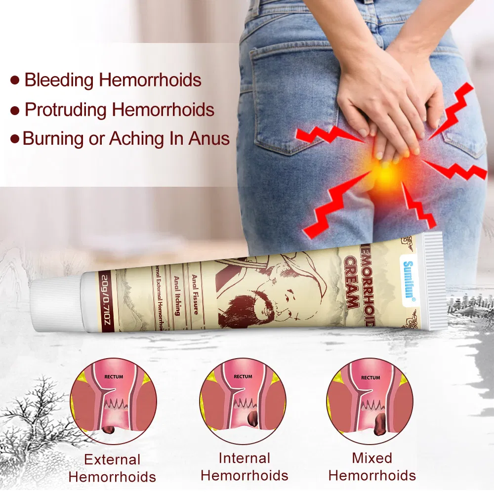 OEM Hemorrhoids Ointment Original Herbal Hemorrhoid Pain Anal Fissure Cream