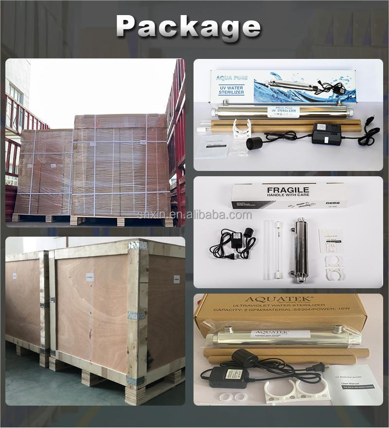 Snxin 12W 1gpm UV Water Sterilizer for Drinking Water Cleaning