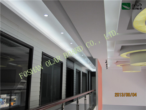 Fiber Reinforced Fiber Cement Board for Internal Ceiling