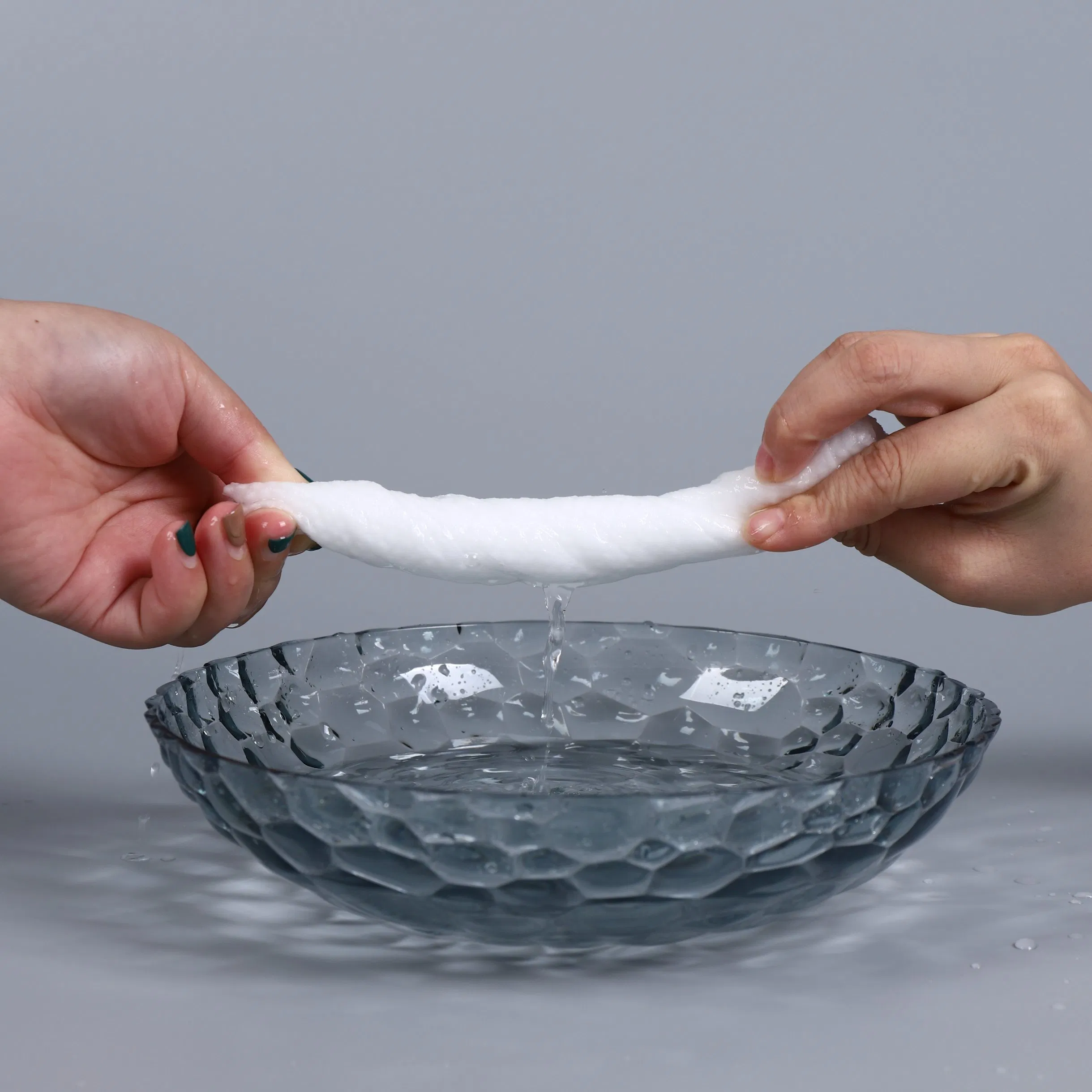 100% Pure Cotton Dry Wipes Multi-Use Disposable Facial Cloth