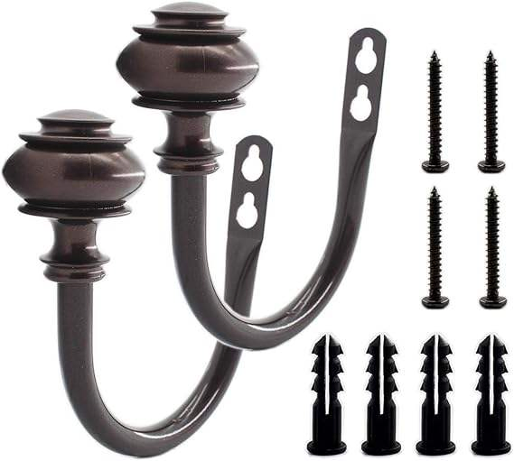 Lasting-Time Curtain Bracket Holder Window Curtain Holder Curtain Holdback with Wide Application