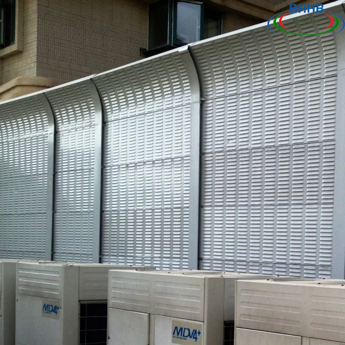 Special Metal Sound Insulation Barrier for Noise Control of Outdoor Equipment