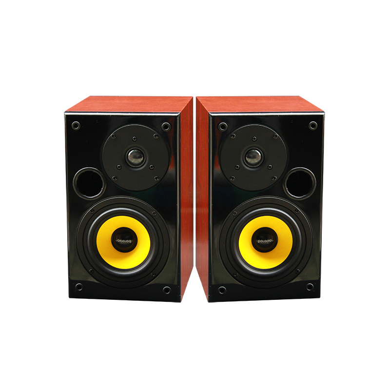 Passive Bookshelf Speakers 2 Way Home Stereo Home Theater Surround Center Speaker