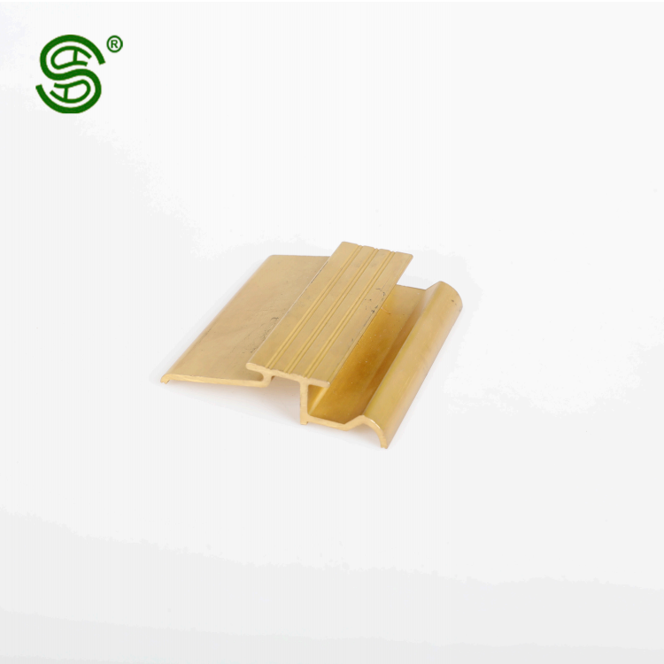 Stairs Parts Ceramic Tile Nosing Brass Non-Slip Stair Nosing Step Anti-Slip Strip