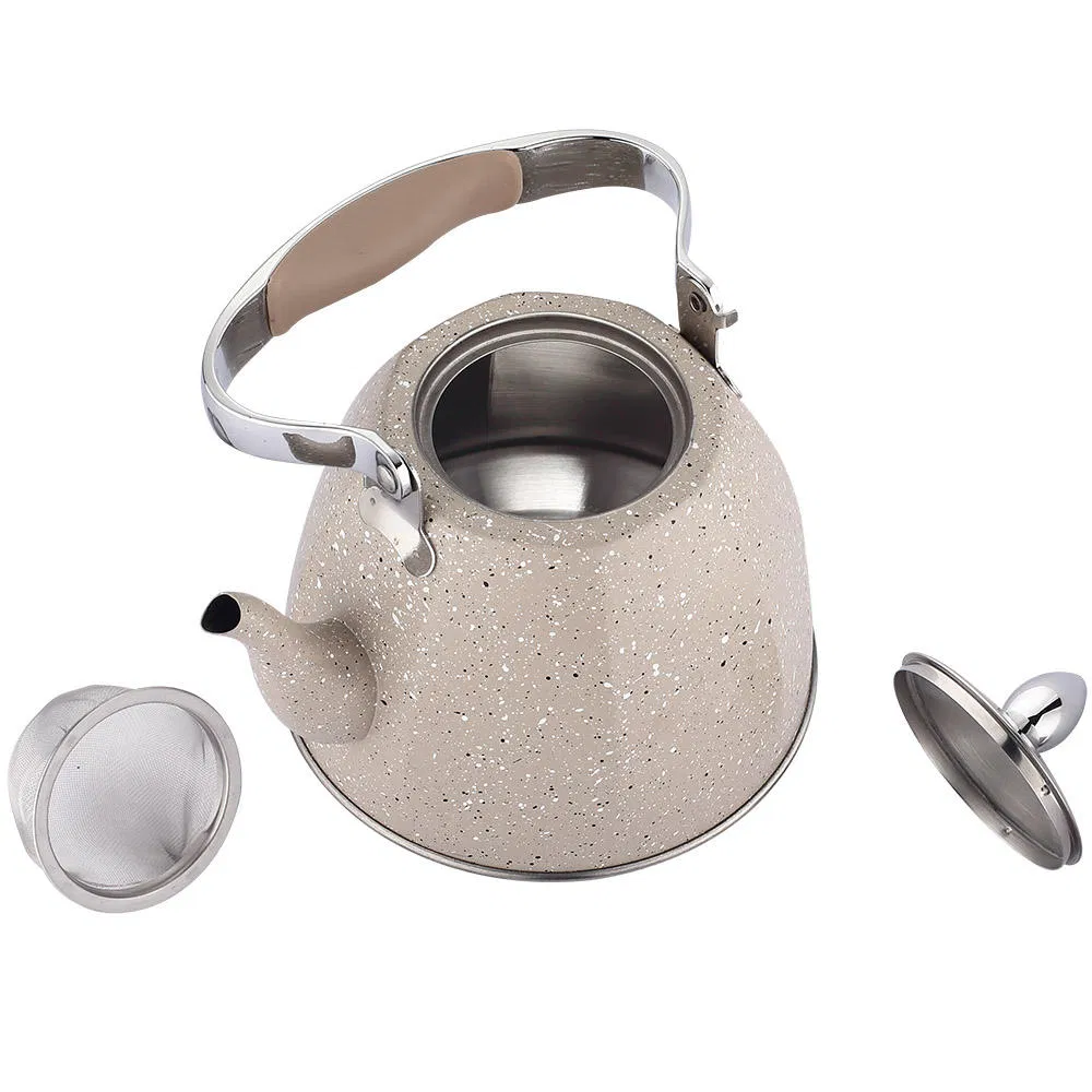 1 Litre Octagon Stainless Steel Tea Kettle with S/S Filter, Zepter Arshia for Kazakhstan Uzbekistan, Turkmenistan, Tajikistan,