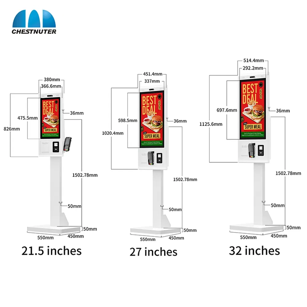 Стойка самообслуживания Android 27 дюймов CST01SSK