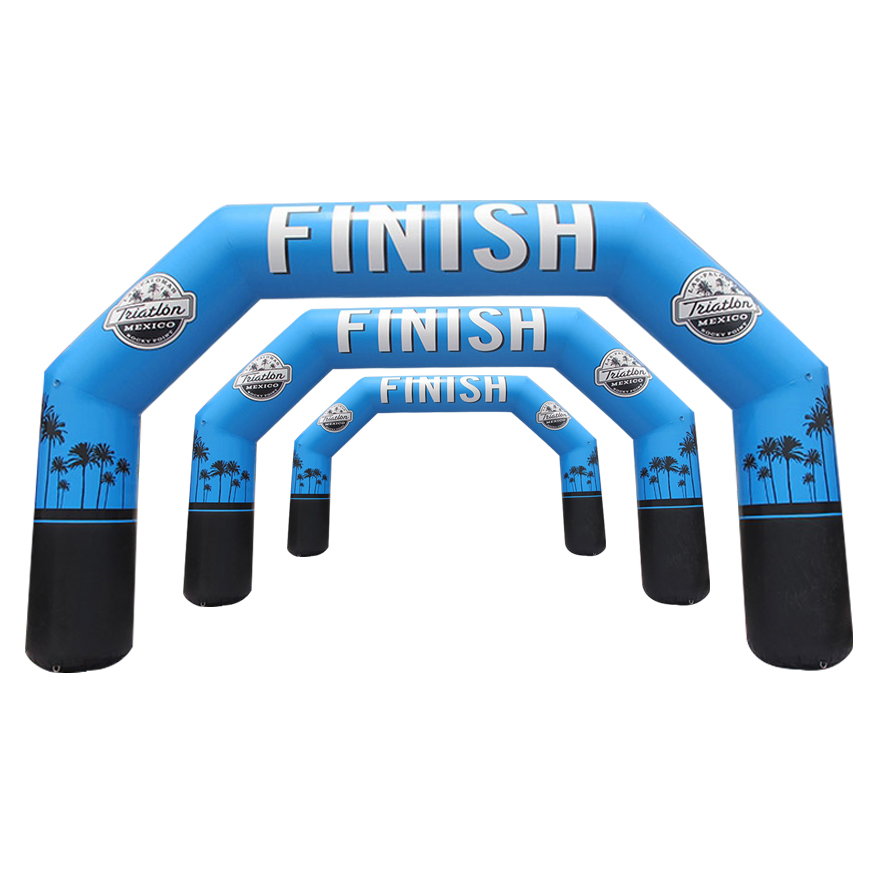 Custom Outdoor Advertising Promotion Sports and Racing PVC or Polyester Inflatable Arch (JMCQGM)