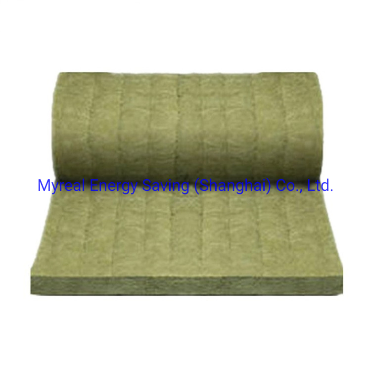 Myreal Mineral Wool Blanket Isolation Material Fireproof Rock Wool Blanket Wire Mesh