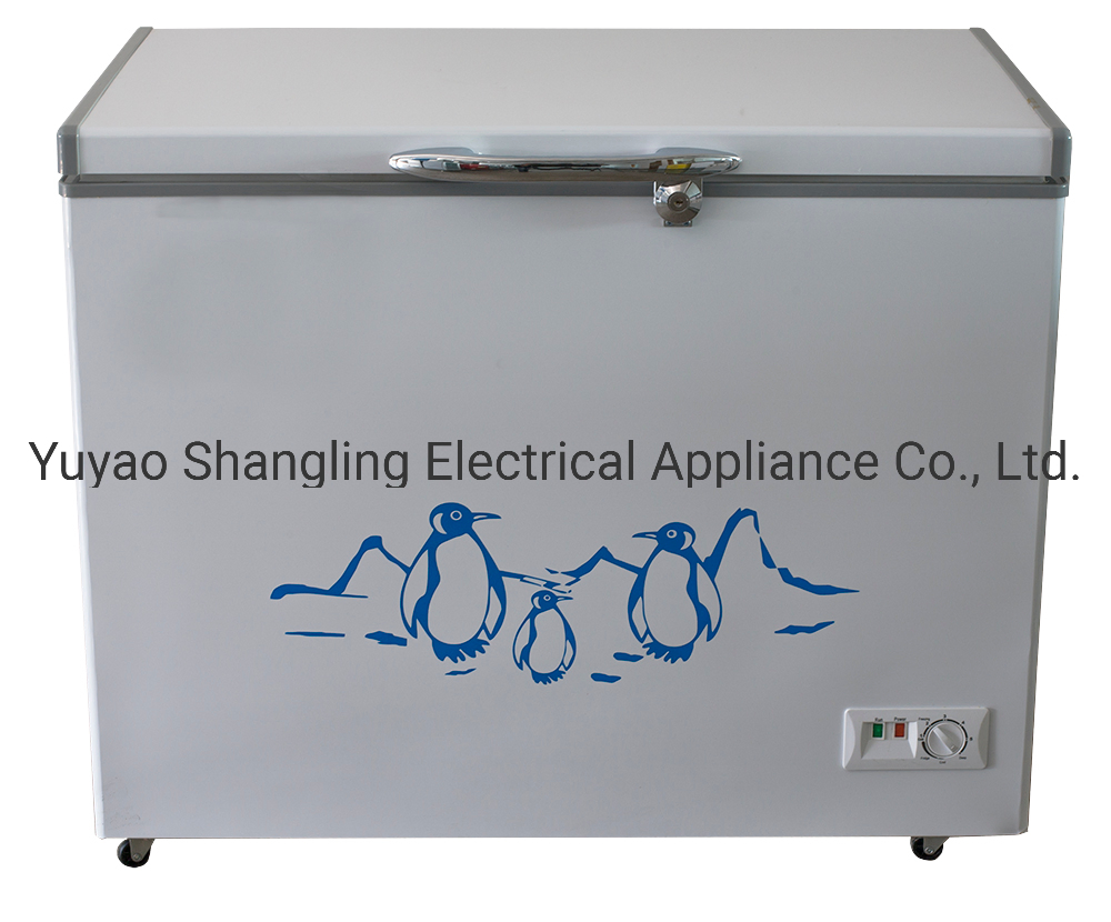 Popular Use Domestic Deep Solid Door Chest Freezer