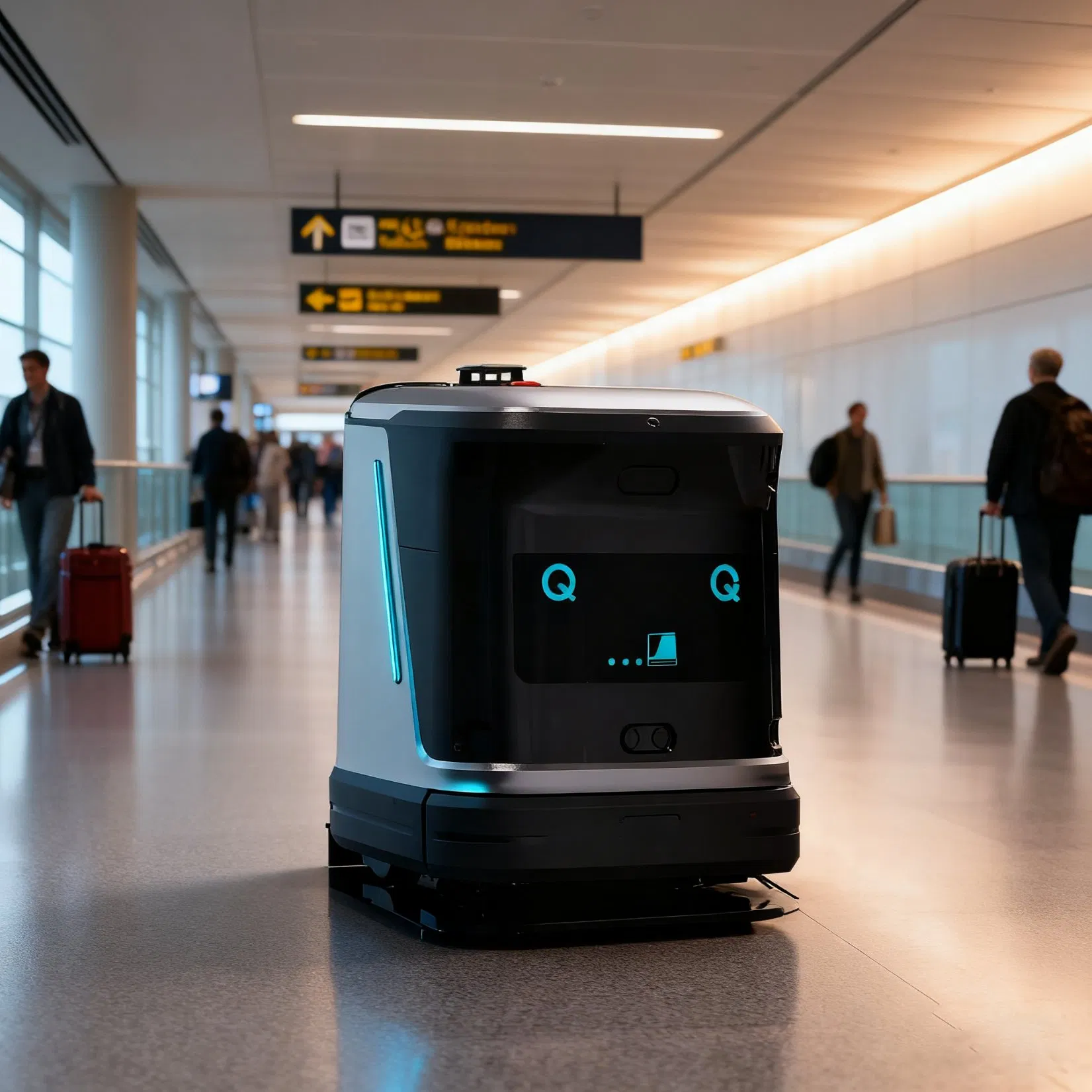 Intelligent Industrial Self Cleaning Floor Robot Sweeper Automatic Cleaner Sweeping Mopping