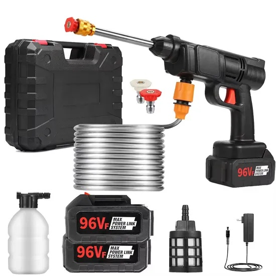 Private Label 21V 48vh Handheld Portable Wireless Car Wash Gun