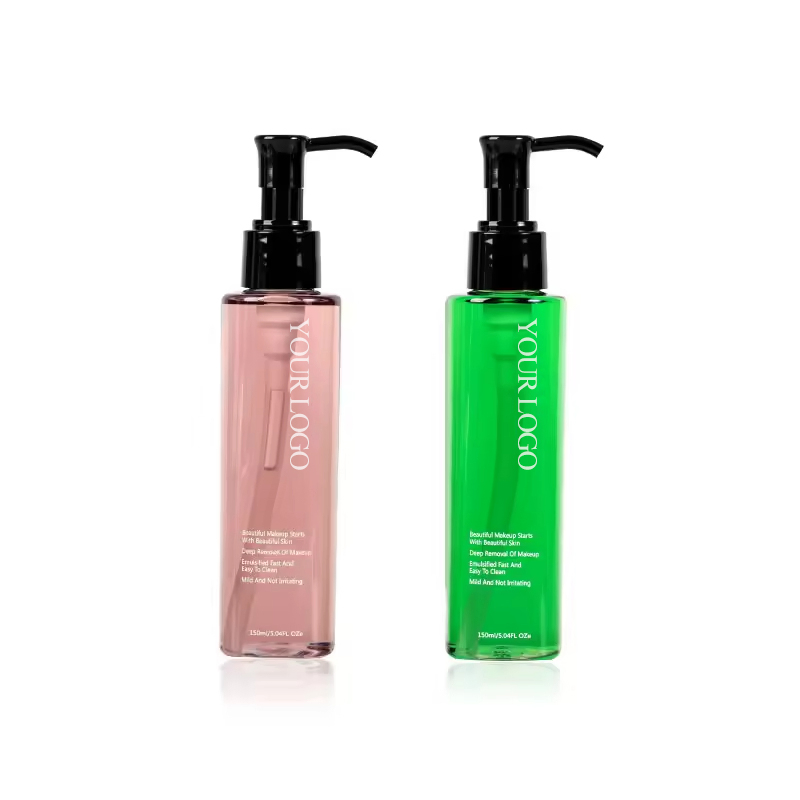 Green Tea Facial Cleansing Oil Makeup Remover Herbal Cleansing Oil for Deep Cleansing Nourishes and Hydrates