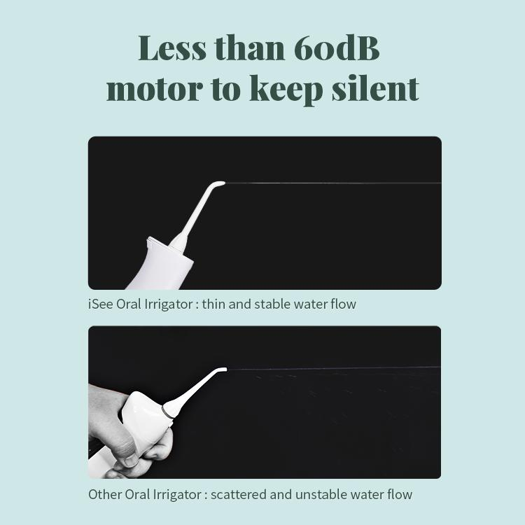 Water Flosser Rechargeable Portable Irrigator for Travel Home with Waterproof 7