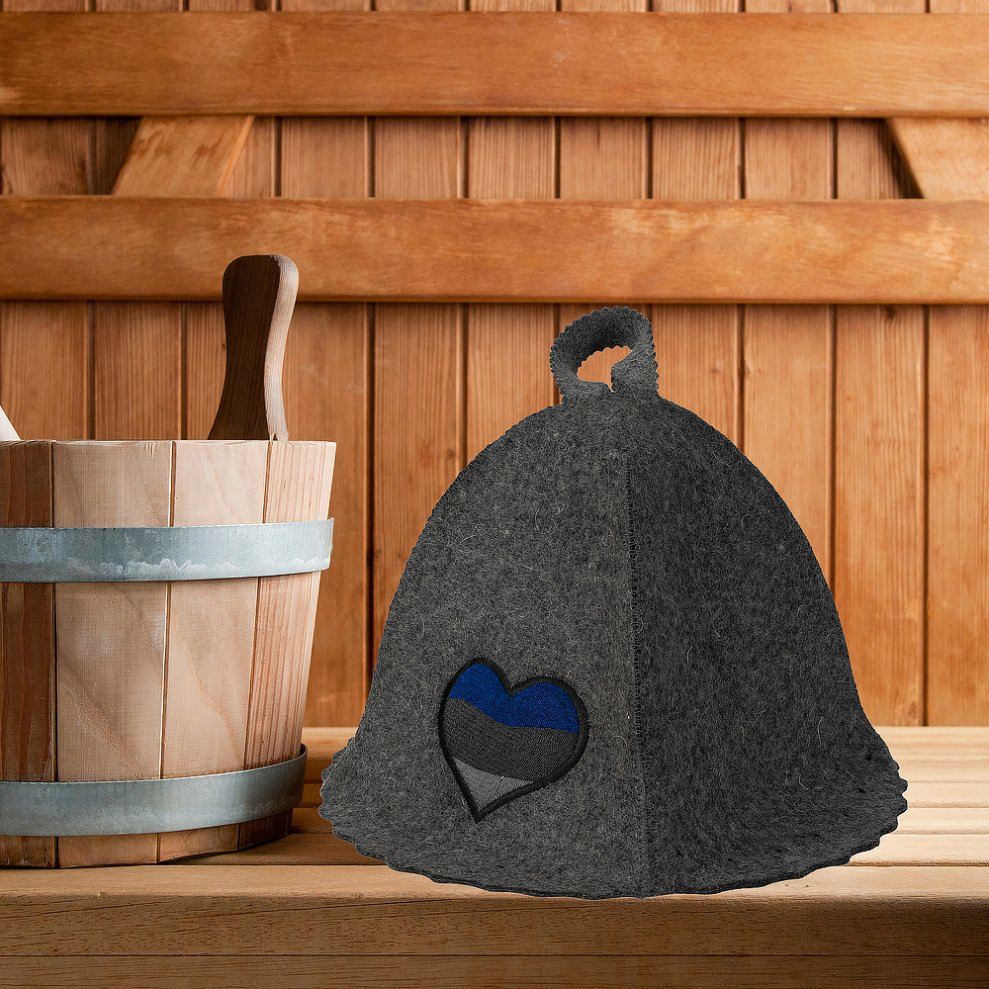 Custom Newest Design 100% Wool Felt Russia Sauna Hat Cap