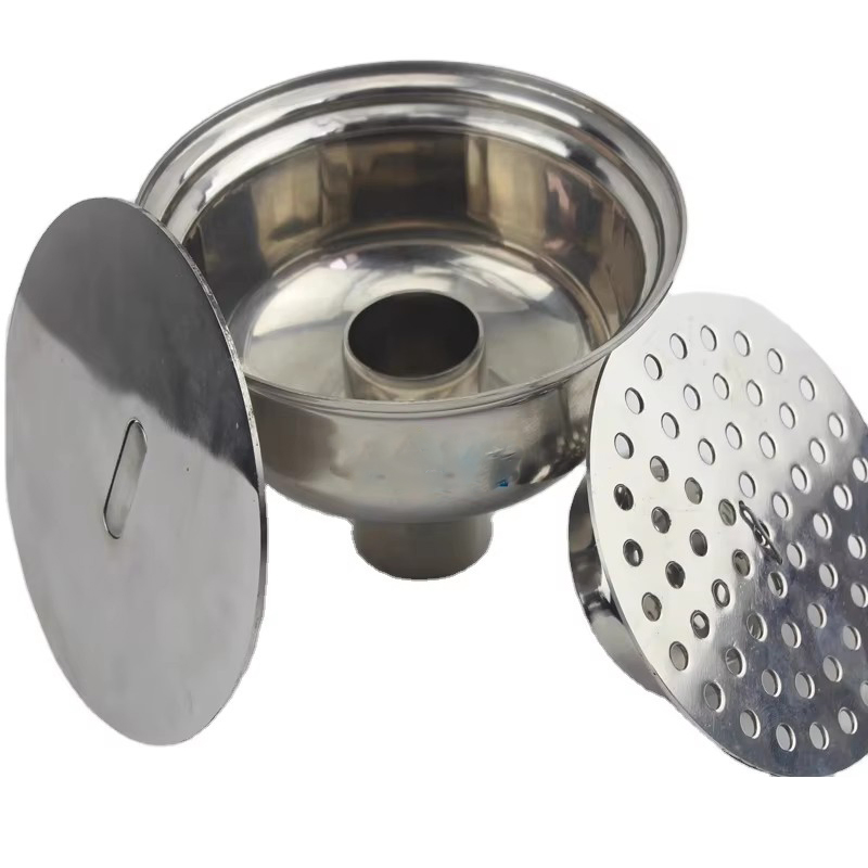 Дренаж пола 304 нержавеющая сталь, круглый