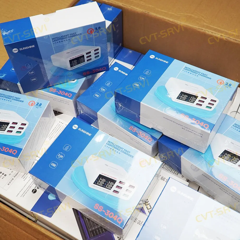 Sunshine Ss-304q Intelligent Fast Lightning Charger Power Supply for Charging Mobile Phones Electronic Equipments Fuente De Alimentacion De Carga
