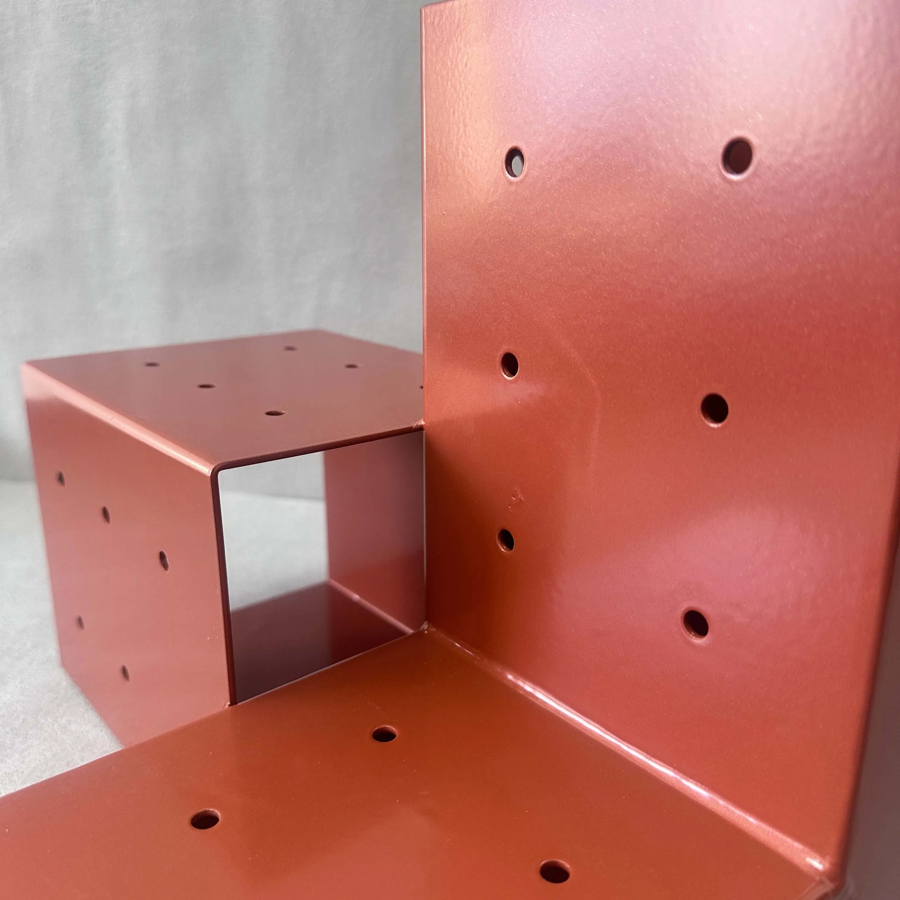 Customized Logos Timber Wooden Connectors Brackets Rust Proof Outdoor Park