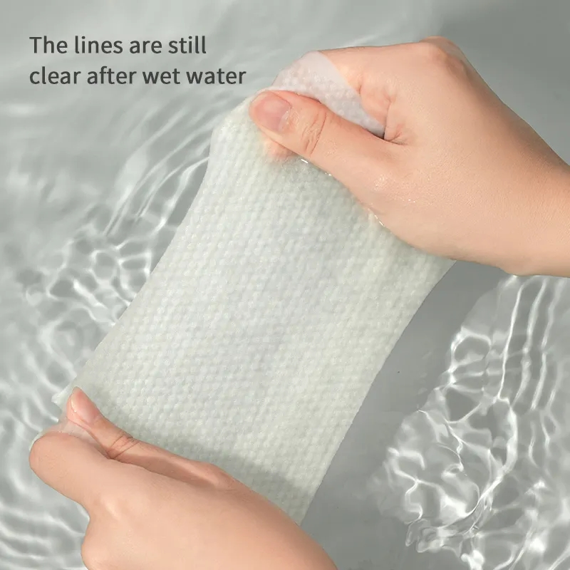 Multiuse Wet and Dry Non Woven Disposable Face Towel