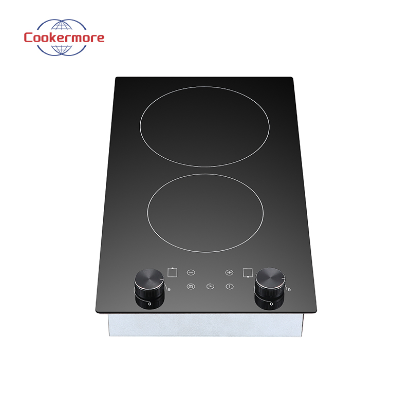 2 Burners Built in Electric Cooktops Range Top Kitchen Infrared Hob