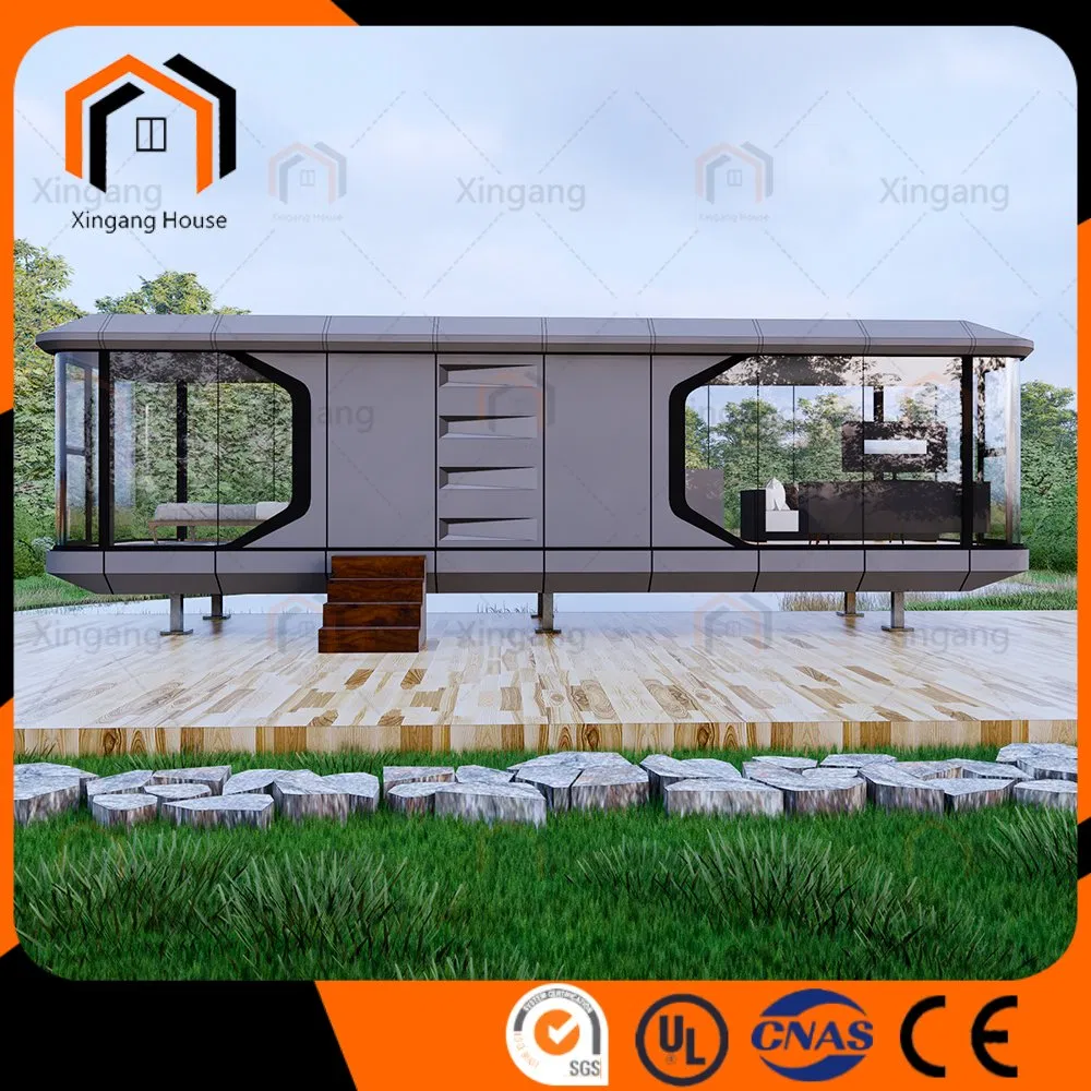 Luxury Mobile Outdoor Modular Container Prefabricated Space Capsule House