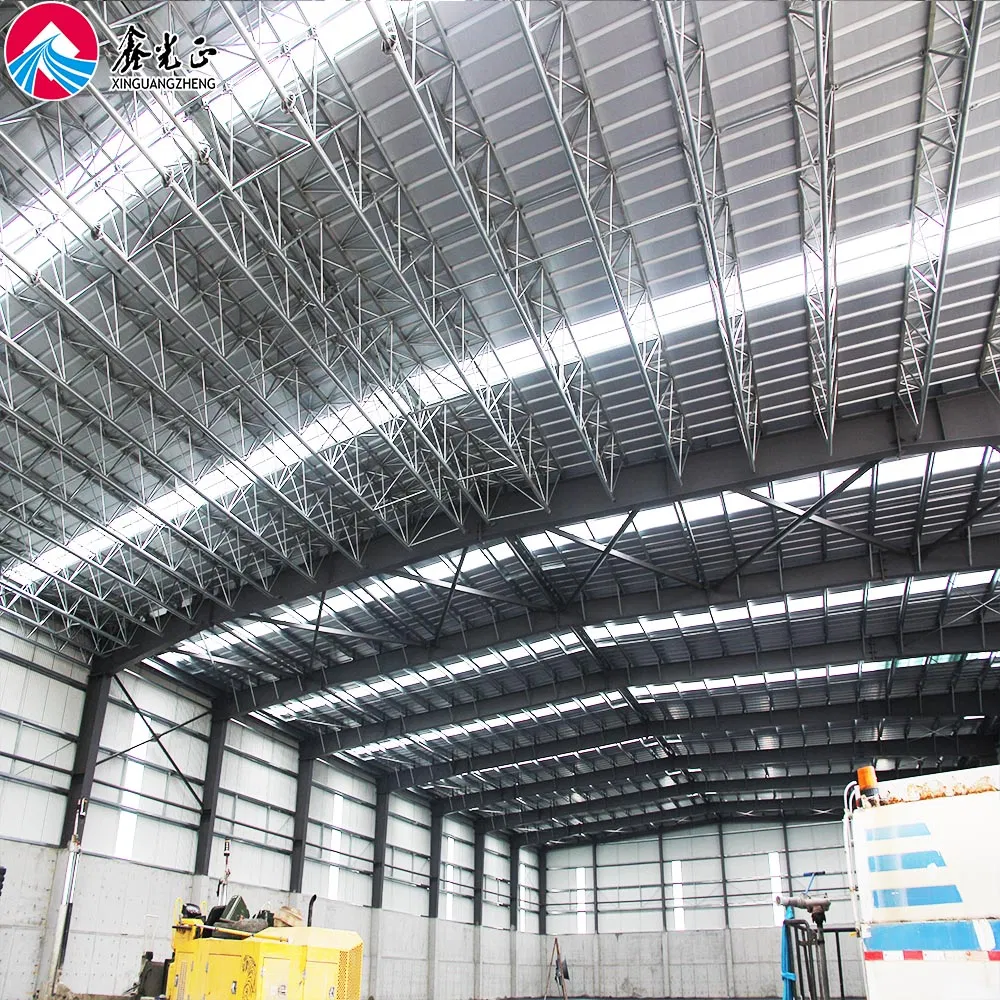 Light Steel Structure Prefab Portal Frame Steel Structure Construction