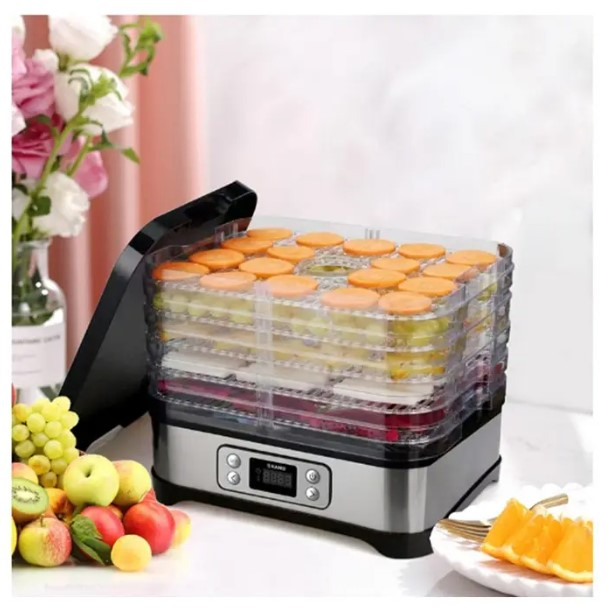 Advanced Digital Control Fruit Dryer Dehydrator with Timer and Function Buttons