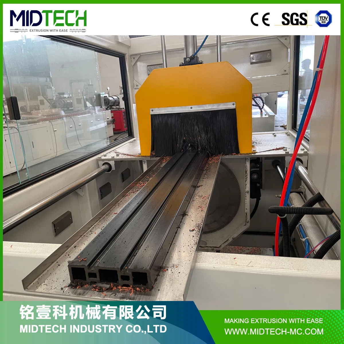 Advanced PE WPC Profile Extrusion Machine for Durable Decking