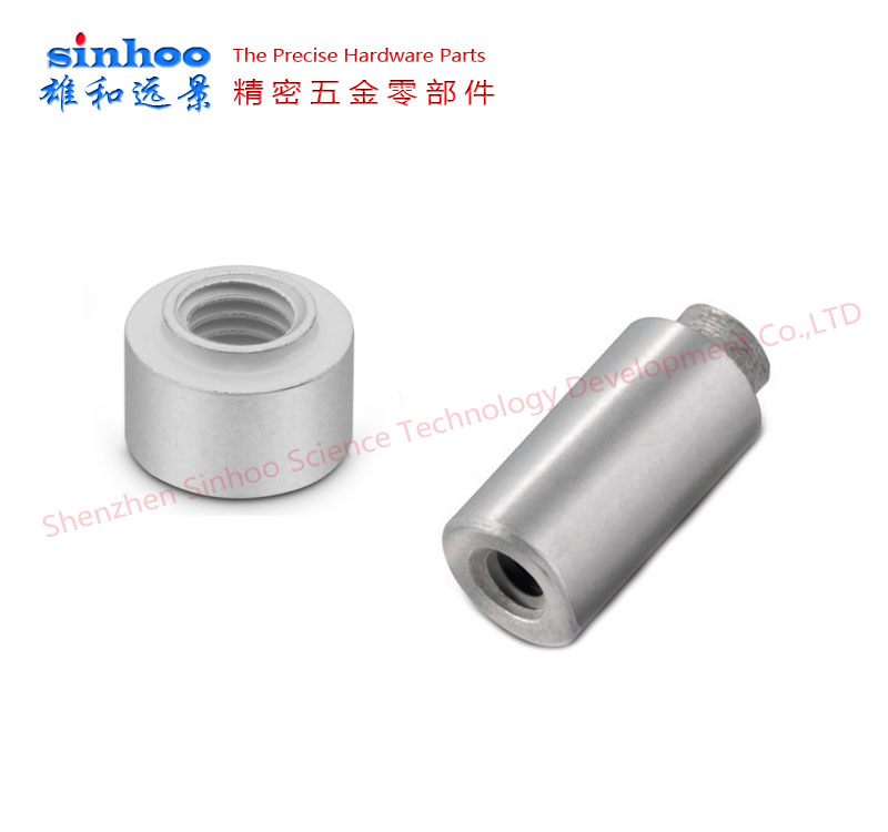 PCB Standoffs, Weld Nut, Smtso-M3-6.5et, Solder Nut, Stock on Hand, Brass/Reel