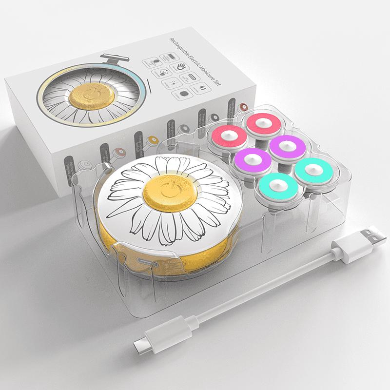 Electric Nail Cutter Set Portable Baby Nail Trimmer Infant Electric Nail Clipper