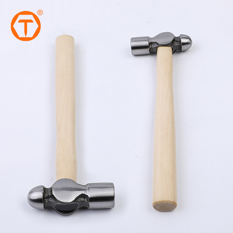 1lb 2lb 3lb Ball Peen Pein Pin Steel Hammer with Wooden Handle