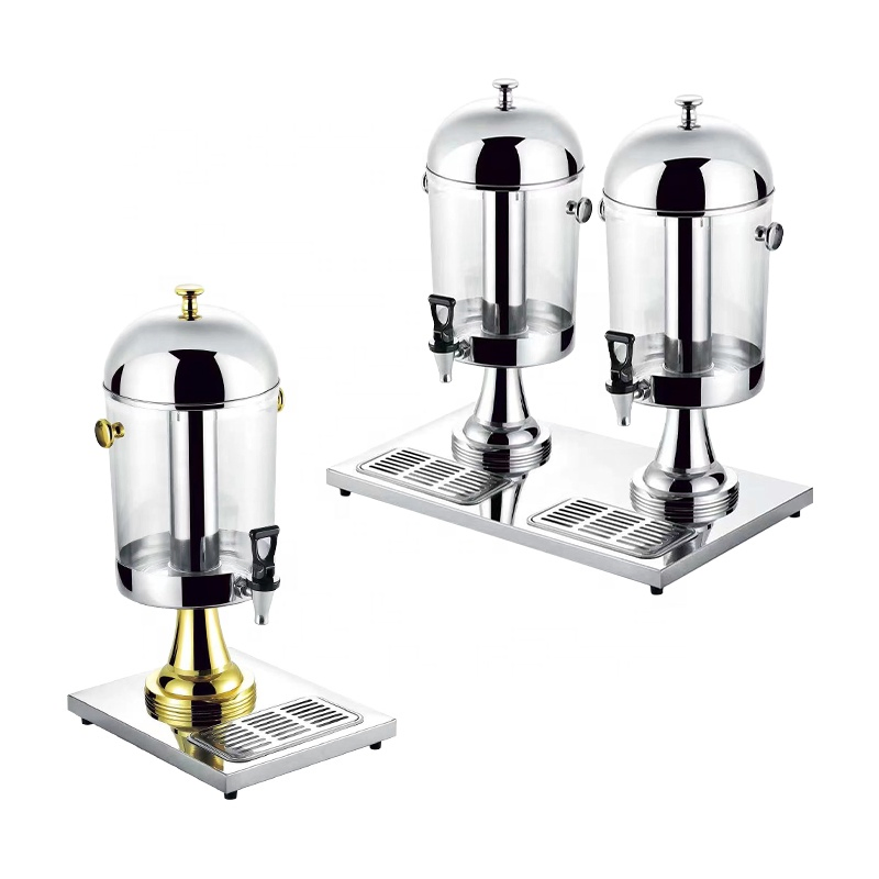 Wholesale 8/16/24L Buffet Equipment Stainless Steel Drink Fruit Juice Dispenser